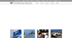 Desktop Screenshot of porthtowanbeach.com